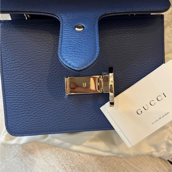 💙 Gucci interlocking G. Shoulder Bag/Crossbody - Picture 6 of 6